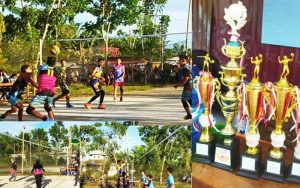 Final Turnamen Harisan Volley Ball se-Kecamatan Air Manjunto Mukomuko Berlangsung Sukses