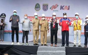 Kang Emil Letakan Batu Pertama Pembangunan Underpass Dewi Sartika di Kota Depok