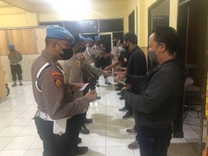 Kunjungi Polsek Balaraja, Bidpropam Polda Banten Cek Kesiapsiagaan Personel