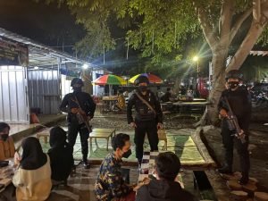 Antisipasi Gangguan Kamtibmas, Satbrimob Polda Banten Laksanakan Patroli dan Himbauan