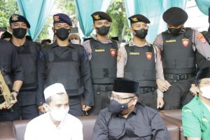 Pastikan Aman Kunjungan Menteri Agama, Polres Cilegon Lakukan Pengamanan Ketat di Hotel Royale Krakatau