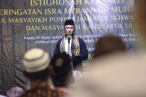 Hadiri Isra Mi’raj di Ponpes Jami’atul Ikhwan, Wagub Andika Minta Doa Ulama untuk Banten