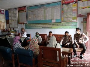 Jelang Pelaksanaan Vaksinasi Serentak di SDN 18 Kota Serang, Ditbinmas Polda Banten Hadiri Rapat Koordinasi
