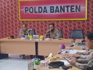 Bahas Draft Kerjasama, Biro Ops Polda Banten Rapat Internal dengan PT KAI Daops 1 Jakarta