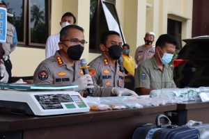 Polda Banten dan Polres Pandeglang Kembali Sita Skala Besar Narkoba