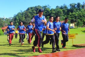 SPN Polda Banten Laksanakan Tes Kesehatan Jasmani Periodik Semester I Tahun 2022