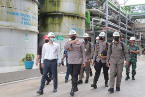 Kapolda Riau Tinjau Kilang PT Wilmar Group Kawasan Industri Dumai
