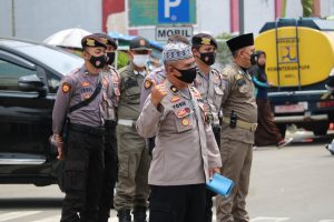 Kabagops Polres Pandeglang Pimpin Personil Pengamanan Isra’ Mi’raj