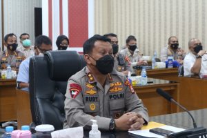 Polda Banten Ikuti Rakernis Gabungan Tahun 2022 Satker Jajaran Divisi dan Pusat Polri