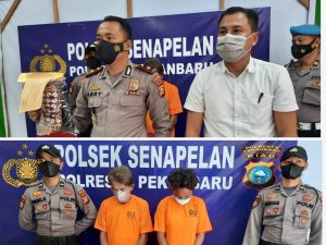 Polsek Senapelan Tangkap Bandar Narkoba dan Pelaku Curat Modus Curi Dompet di Jok Motor