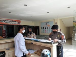 Personel Ditpamobvit Polda Banten Lakukan Patroli Sasar Lembaga Negara
