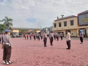Bidpropam Polda Banten Awasi Kegiatan Serah Terima Tugas Piket di Polda Banten