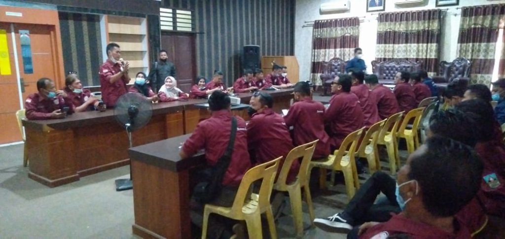 Jurnalis se-Dharmasraya Sharing Informasi ke Kominfo Kota Medan