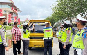 Polda Riau Gelar Operasi Keselamatan Selama Dua Pekan, Patuhi Lalu Lintas dan Protokol Kesehatan