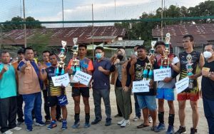 Ketum SPBUN Tutup Kegiatan Turnamen Volley Seimangkei Cup 1