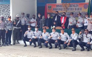 Dinas Perhubungan Provinsi dan Kabupaten Dharmasraya Lakukan Operasi Gabungan