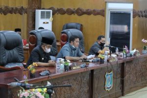 DPRD Gelar Rapat Paripurna Pertama Penyampaian LKPJ Bupati TA 2021 Kabupaten Tanjabbar