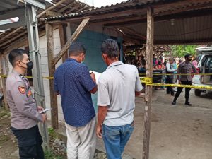 Polres Lebak Olah TKP Temuan Mayat Perempuan di Kecamatan Kalanganyar