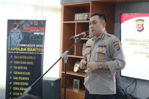 SDM Polda Banten Lakukan Penyerahan Santunan Jaminan Keselamatan Kerja Bagi Personel yang Meninggal