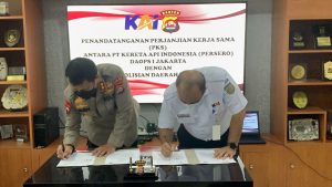 Selenggarakan Pengamanan dan Perlindungan, Polda Banten Gelar Penandatangan Kerjasama Dengan PT KAI