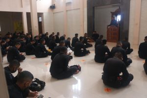 Tingkatkan Keimanan Personel, Satbrimob Polda Banten Rutin Laksanakan Binrohtal