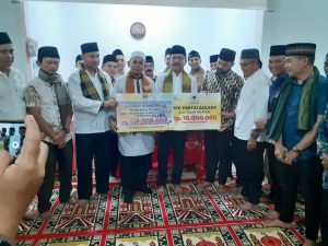 Ketua DPD Partai Golkar Solok Selatan Bantu Musshallah Al-Aqsa 