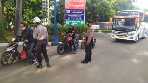 Dirpamobvit Polda Banten Cek Personel Pengamanan di PLTGU Omu Cilegon