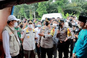 Kapolda Riau Tinjau Pos Pelayanan Terpadu di Rohil: Saya Pastikan Kesiapan Personel