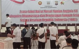 Cabut Bi’at, 391 Mantan NII Ucap Sumpah Setia NKRI