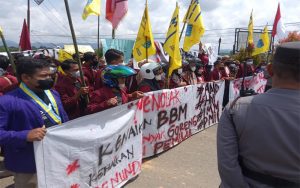 Aksi Aliansi Mahasiswa dan OKP Demo, Terinspirasi Damai Sejumlah Anggota Dewan Jadi Sorotan Publik