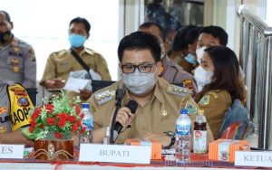 Bupati Samosir Minta BPBD Mengantisipasi Daerah Rawan Bencana