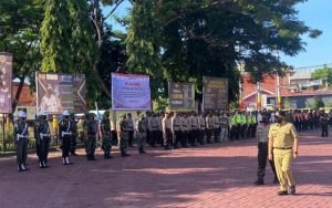 Bupati Bantaeng Pimpin Apel Gelar Pasukan OPS Ketupat 2022 di Polres Bantaeng