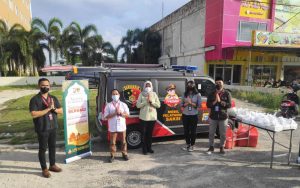 Menyisir Masyarakat Berbuka Puasa, Ditreskrimum Polda Riau Kembali Lakukan Berbagi Takjil