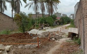 Akses Jalan Bakal Tertutup, Masyarakat Kelurahan Perdagangan III Resah