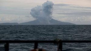Polda Banten Himbau Wisatawan,Peningkatan Ketinggian Air Laut dan Situasi Siaga Gunung Anak Krakatau
