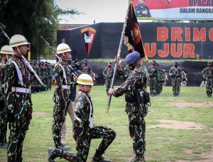 Resmi Menjabat Dansat, Satbrimob Polda Banten Gelar Upacara Serah Terima Dhuaja