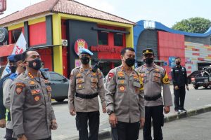 Kapolda Banten Tinjau Rest Area dan Pospam KM 68 B Dalam Rangka Pengamanan Arus Balik