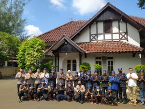 Dansat Brimob Polda Banten Dampingi Kapolda Banten Sambut Masyarakat Baduy