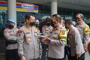 Kapolda Banten Apresiasi Lancarnya Pelayanan Arus Balik Libur Idul Fitri 1443 H