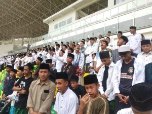 Sholawat 1000 Santri, Sambut Peresmian BIS