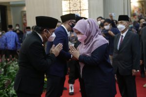 Sertijab Gubernur Banten, Ini Harapan Bupati Irna Kepada Pj.Gubernur Al Muktabar