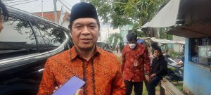 Pj Gubernur Al Muktabar Sambut Kedatangan Wapres KH Ma’ruf Amin dii Ponpes An-Nawawi Tanara