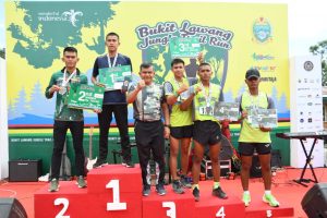 Danrem 022/PT Apresiasi Atlit Kodim 0208/Asahan Sport Tourism pada Bukit Lawang Jungle Trail Run