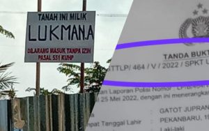 Dua Unit Rumah Tinggal Karyawan Edi Suryanto Diduga Dirusak Sekelompok Preman