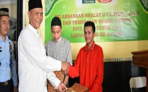 Napi di Lapas Kota Banjar Mendapatkan Remisi Idul Fitri
