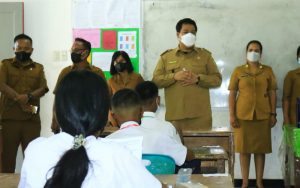 Pemkab Samosir Lakukan Monitoring Ujian Satuan Pendidikan