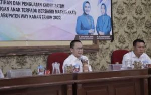 Sekdakab Way Kanan Hadiri Pelatihan Dan Penguatan PATBM