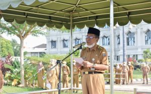Wakil Gubernur Jambi: Secara Langsung Pimpin Upacara Kedisiplinan ASN