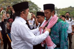 Lepas Calhaj Kabupaten Serang, Pj Gubernur: Do’akan Pengantar Segera Menyusul