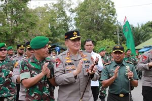 Kunker ke Polres Kampar, Kapolda Riau Sambangi 2 Markas TNI, Tekankan Sinergitas